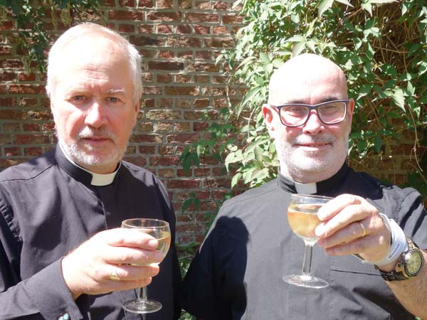 Fr Andrew & Fr Brian ordained 35 years